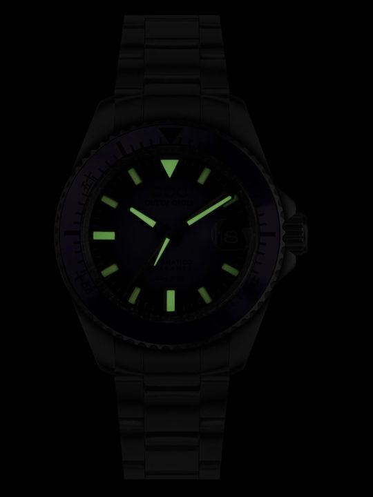 Out Of Order Women's Watch Automatic with Silver Metal Bracelet