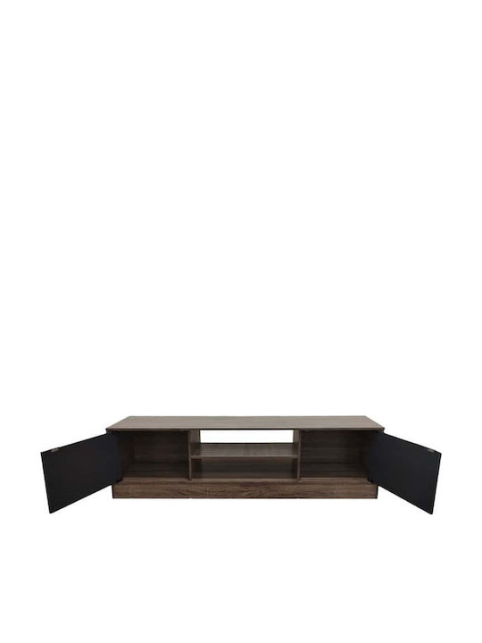 Sasa Oak-Anthracite M150xL35xH41.5cm