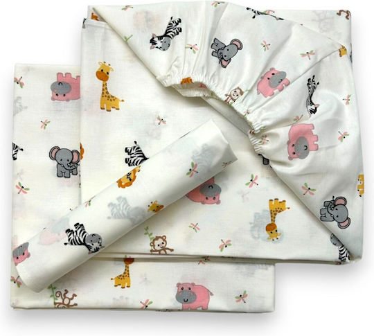 Bunny Bebe Set Cu Cauciuc 80x110cm