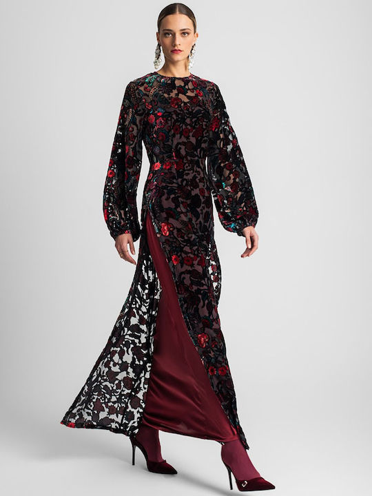 Rochie De Seară Burgundy
