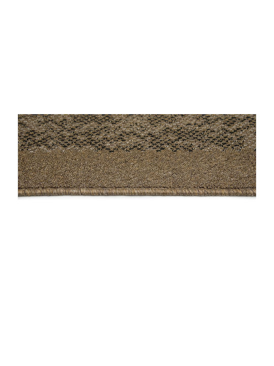Non-Slip Kitchen Runner Mat Granite Brown-Cream 80x160