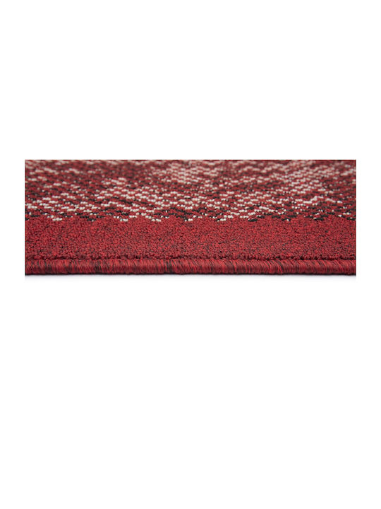 Non-Slip Kitchen Runner Mat Granite Red-Beige 67x140