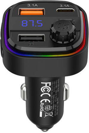 Recci FM Car Transmitter with Bluetooth / USB