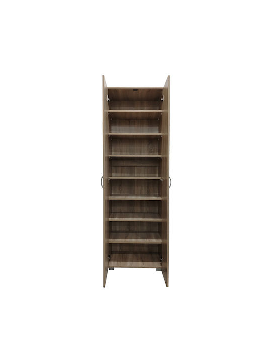 Wooden Shoe Organizer Cathi 58x34x186cm