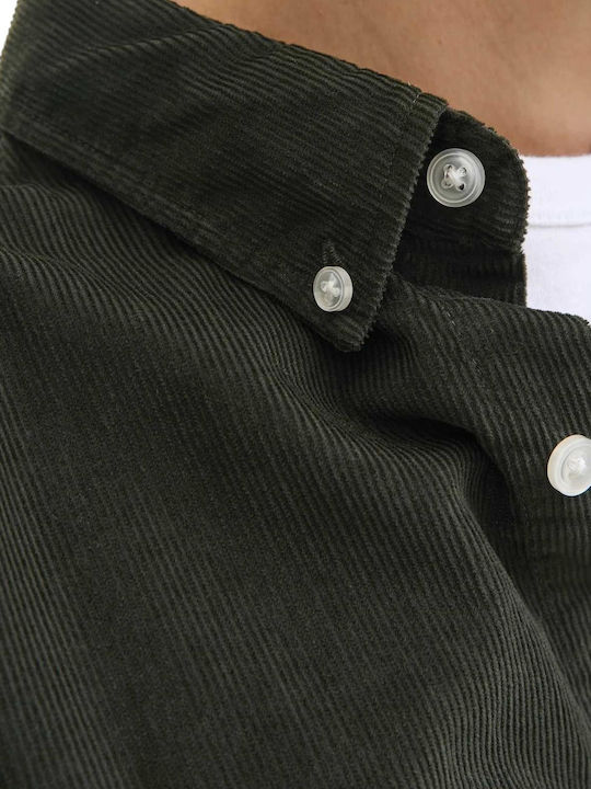 Long-sleeved Corduroy Shirt Rosin