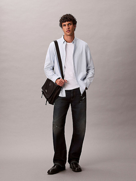 Langärmlig Jeans Hemd Light Blue