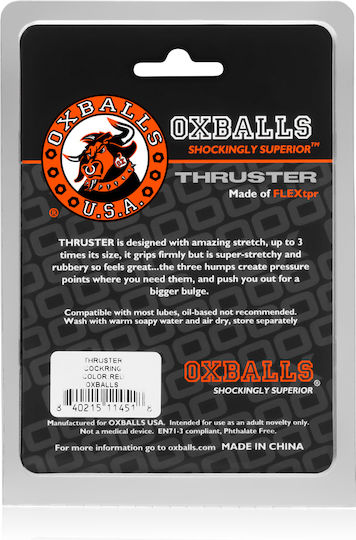 Oxballs Cockring Пръстен Петел Прозрачен
