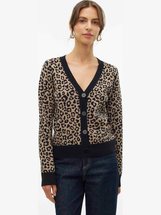 Aria Art Women's Knitted Cardigan Beige