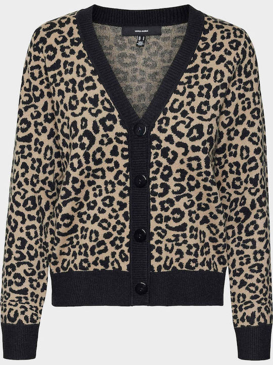 Aria Art Women's Knitted Cardigan Beige