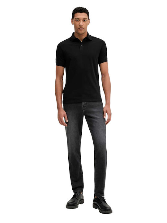 Gymdigo Trousers in Tapered Line Black