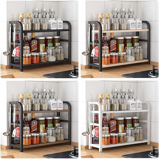 Borcan Pentru Condimente Inox Alb