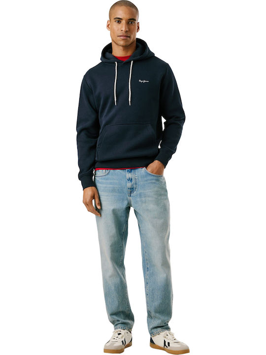 Macbeth Sweatshirt with Hood Dark Blue
