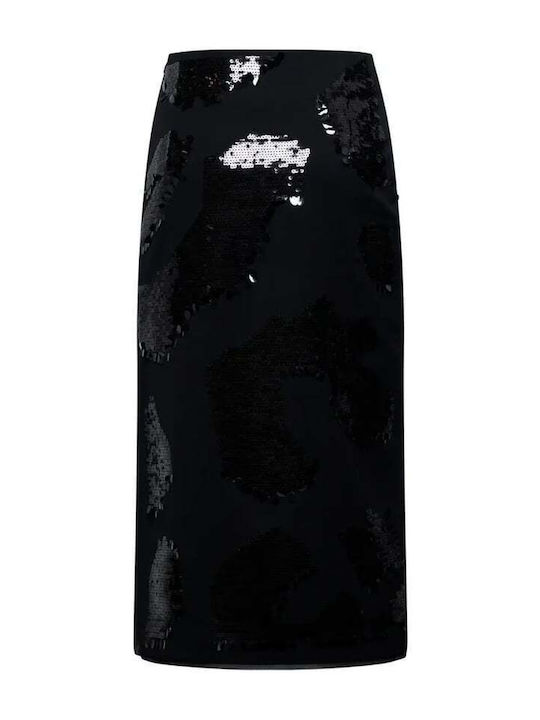 Skirt Leopard Black