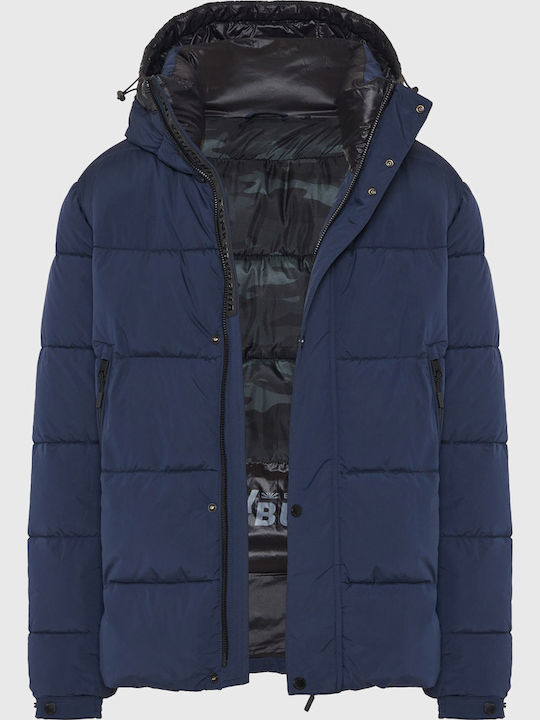 Funky Buddha Jacket Puffer Blue