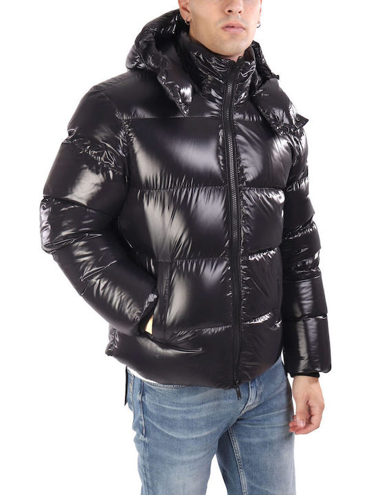 Geacă Puffer Neagră