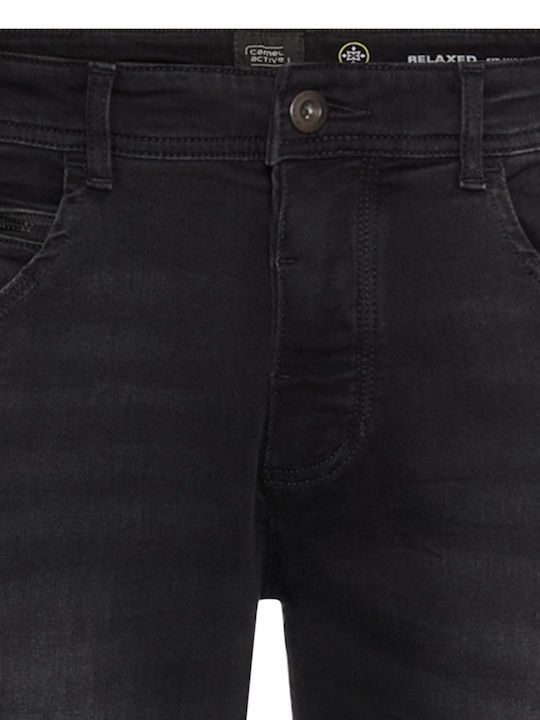 Men's Jeans Pants Elastic with Relaxed Fit Anthracite
