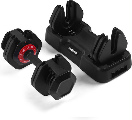 Hammer Dumbbell 1x 25kg with Stand