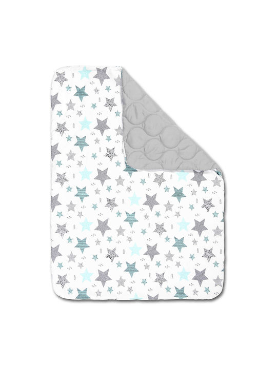 Kidizi Decke Wickeltücher für Kinderzimmer Baumwolle Grün 100x75cm