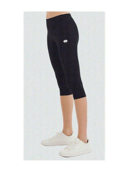Essential Running Women's Capri Leggings Black