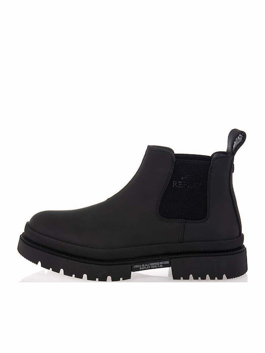 Negru Ghete Chelsea