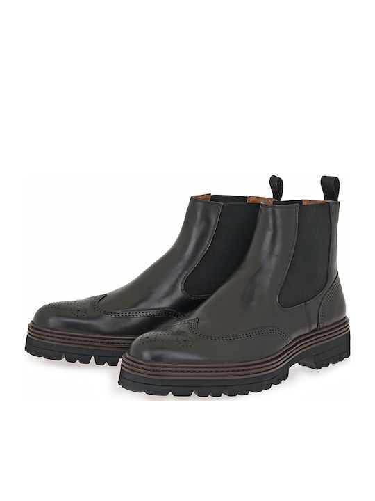 Damentliche Chelsea-Stiefel Schwarz