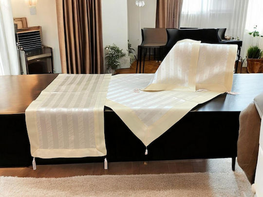Linea Home Καρέ Σετ 4τμχ Μπεζ