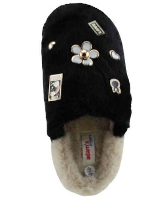Winter Women's Slippers Black