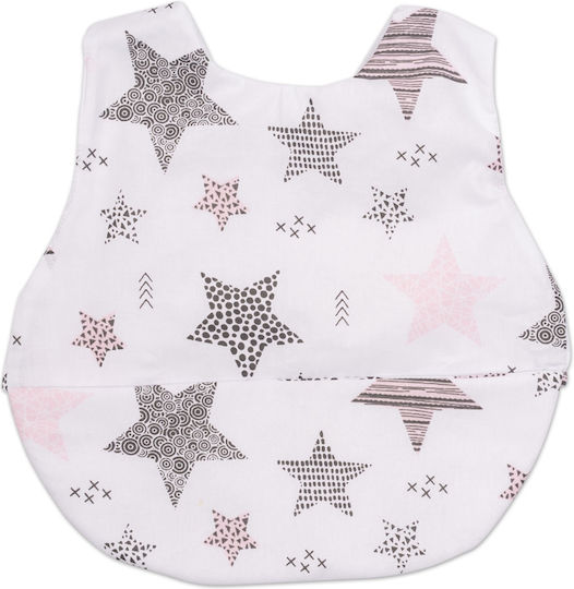 Kidizi Impermeabila Bavetă din 100% Bumbac cu Buzunar Minnie Stars pentru 36 m+ 2buc