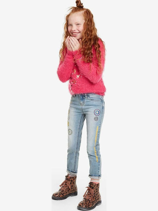 Desigual Fernandez Kinder-Jeanshosen Blau