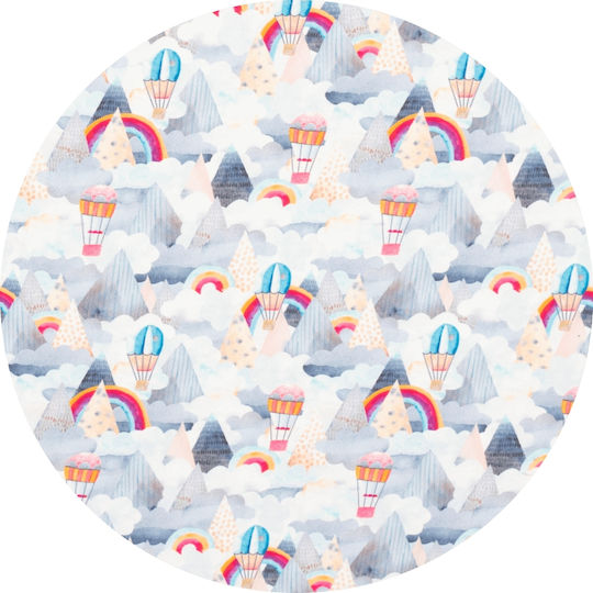 Kidizi Kinder Vorhang Verdunkelung mit Borte Mehrfarbig 180x240cm