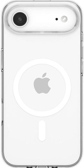 Spigen Liquid Crystal MagSafe Задна корица Силикон Clear and White (iPhone Air)