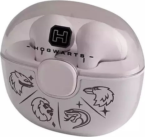 Harry Potter In-ear Bluetooth Handsfree Earphones with Charging Case White