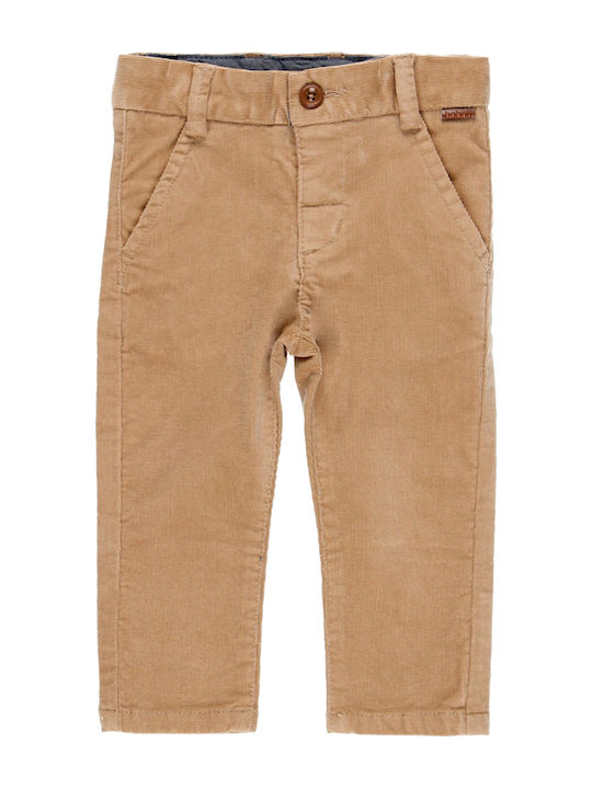 Kinder Hose Chino Cord Beige