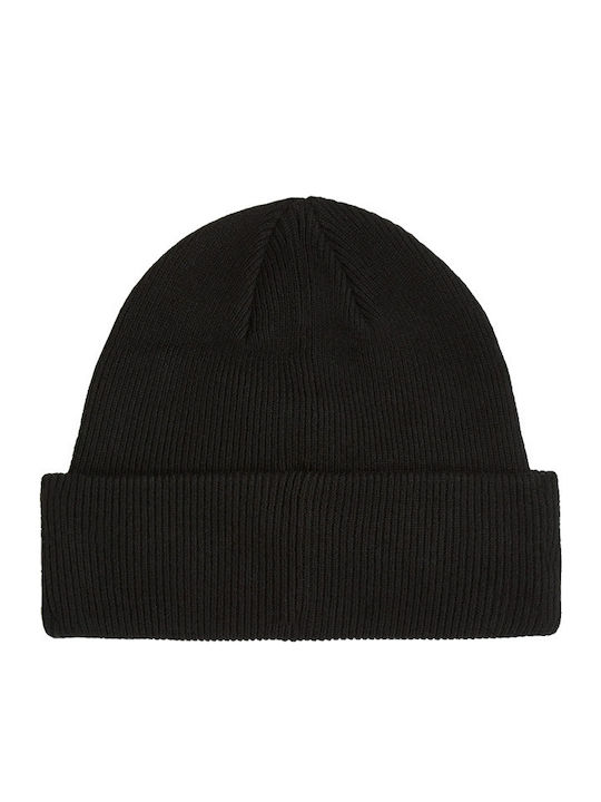 K Signature Beanie Unisex Beanie Knitted in Black color