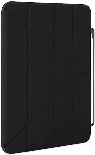 Pipetto Flip Cover Blacη (iPad Air 4 2020, iPad Air 5 2022, iPad Air 6 2024)