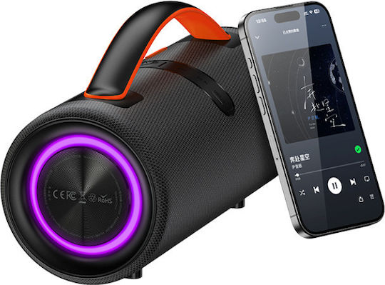 Recci Bluetooth Speaker 30W with Battery Life up to 6.5 hours Black RSK-W49