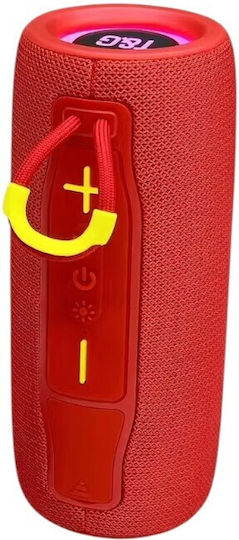 T&G TG-682 Bluetooth Speaker 10W with Radio and Battery Life up to 2 hours Red