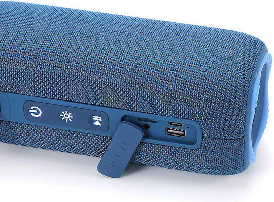 T&G Bluetooth Speaker 8W with Radio and Battery Life up to 3 hours Blue TG654