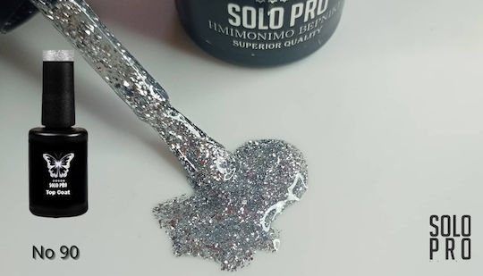 Solo Pro Хибриден Лак за Нокти 90 с Glitter 12мл 1бр