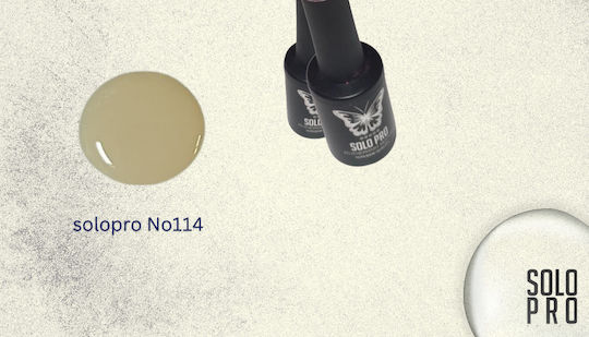 Solo Pro Semi-Permanent Nail Polish 114 12ml 1pcs