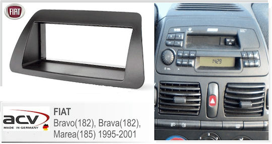 DIN Fascia Panels 2 Din for Fiat Brava 1995 - 2001 / Bravo 1995 - 2002 / Marea 1997 - 2002 for Fiat Brava 1995 2001