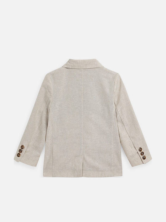 Kids' Blazer Short Beige
