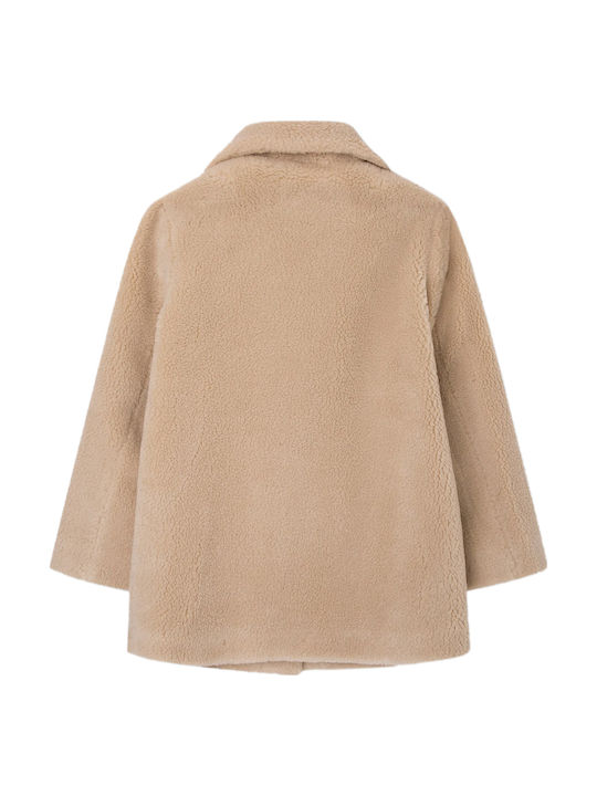 Aime Kids Long Beige Fur