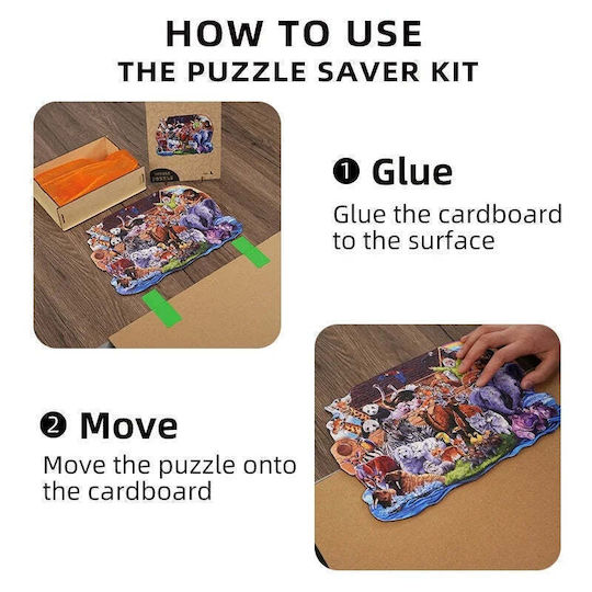 Quordlepuzzles Wall Mounting Kit for Puzzle Puzzle-peijian