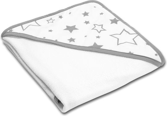 Kidizi Halat De Baie Pentru Bebeluşi Cu Glugă 90x90cm Kidizi Halat De Baie Pentru Bebeluşi Cu Glugă 90x90cm