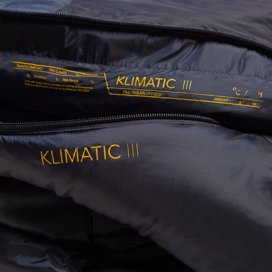 Mountain Equipment Sleeping Bag Single 3 Seasons Klimatic III Reg Dusk 007413-01751_1_2