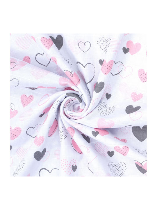 Kidizi Decke zum Einwickeln Rosa 78x78cm. 3Stück
