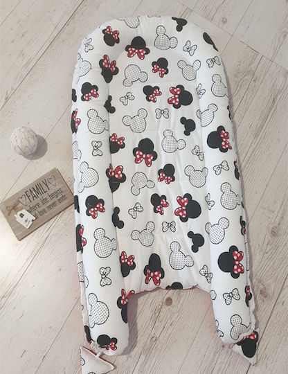 Kidizi Baby Nestkissen Rot 50x90cm