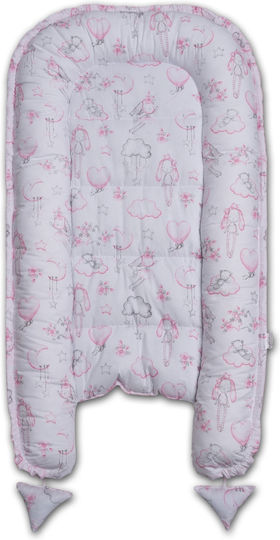 Kidizi Pernă pentru bebeluși în formă de cuib Fairy Clouds 50x90buc
