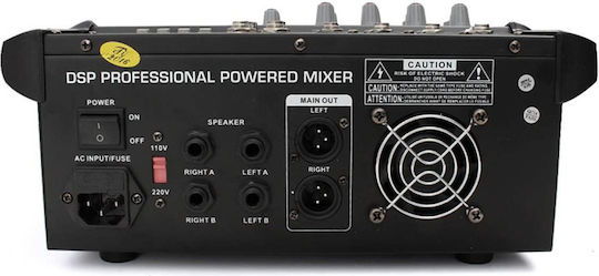 PMX402D PMX402D Analog Console 4 Channels 4 XLR Inputs